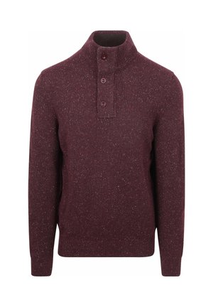 MOCKER PULLOVER - Trui - bordeaux/rood