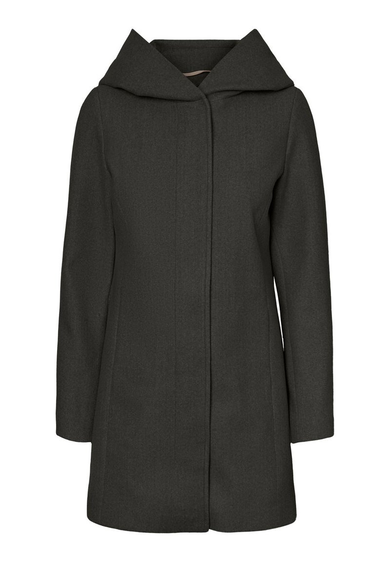 Vero Moda Halflange jas donkergroen