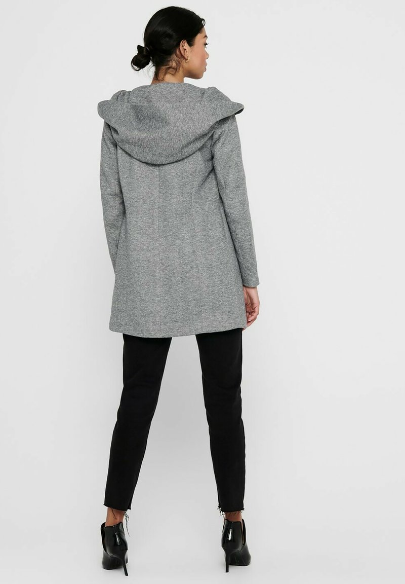 Damen Parkas | ONLY ELEGANTER COZY ONLSEDONA MI Kurzmantel hellgrau/grau-meliert - NB36783 Damen Parkas | ONLY ELEGANTER COZY ONLSEDONA MI Kurzmantel hellgrau/grau-meliert - NB36783
