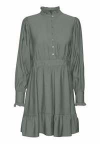 Vero Moda VMCIA KURZES - Blousejurk - laurel wreath
