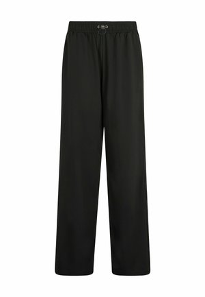 LIU JO DRAWSTRING - Pantalones deportivos - black