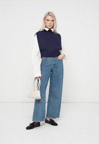 VILA VILYLA granatowy