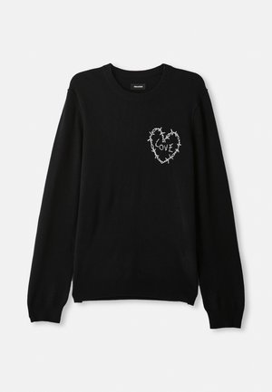 KENNEDY HEART - Pullover - noir