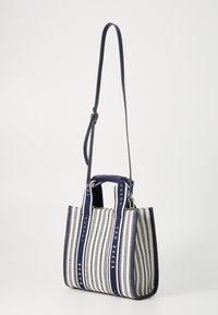 Ted Baker HARLLEE STRIPED SMALL CROSSBODY BAG - Käsilaukku - navy
