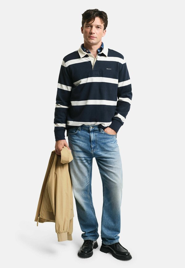 STRIPED HEAVY RUGGER - Long sleeved top3