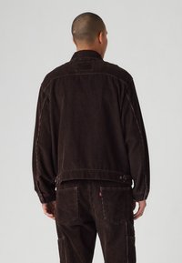 Levi's® Workwear SUNRISE TRUCKER - Spijkerjas - black coffee