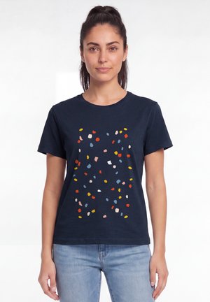 watapparel, THIS IS ART - Print T-shirt - french navy