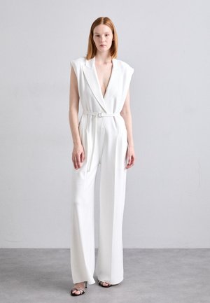 SINGLE BREASTED STRAIGHT LEG - Combinaison - snow white