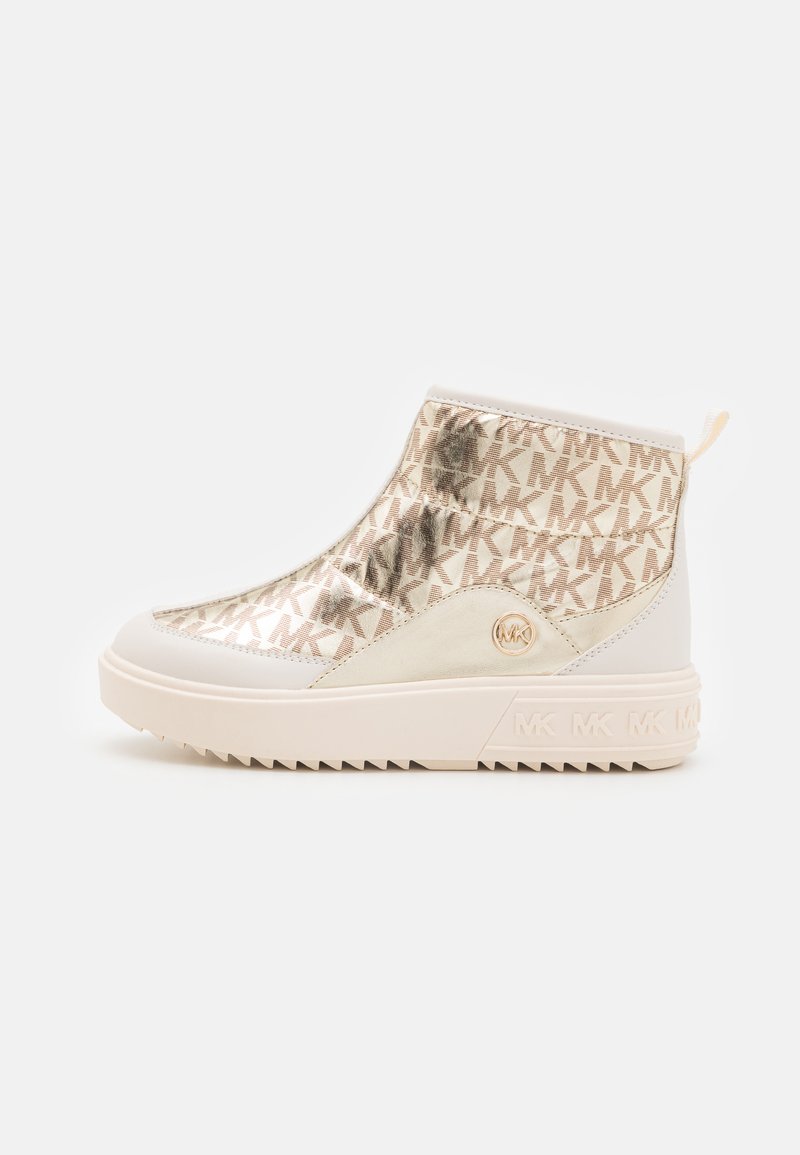 Michael Kors Kids EMMET COZY UNISEX - Støvletter - vanilla/pale gold