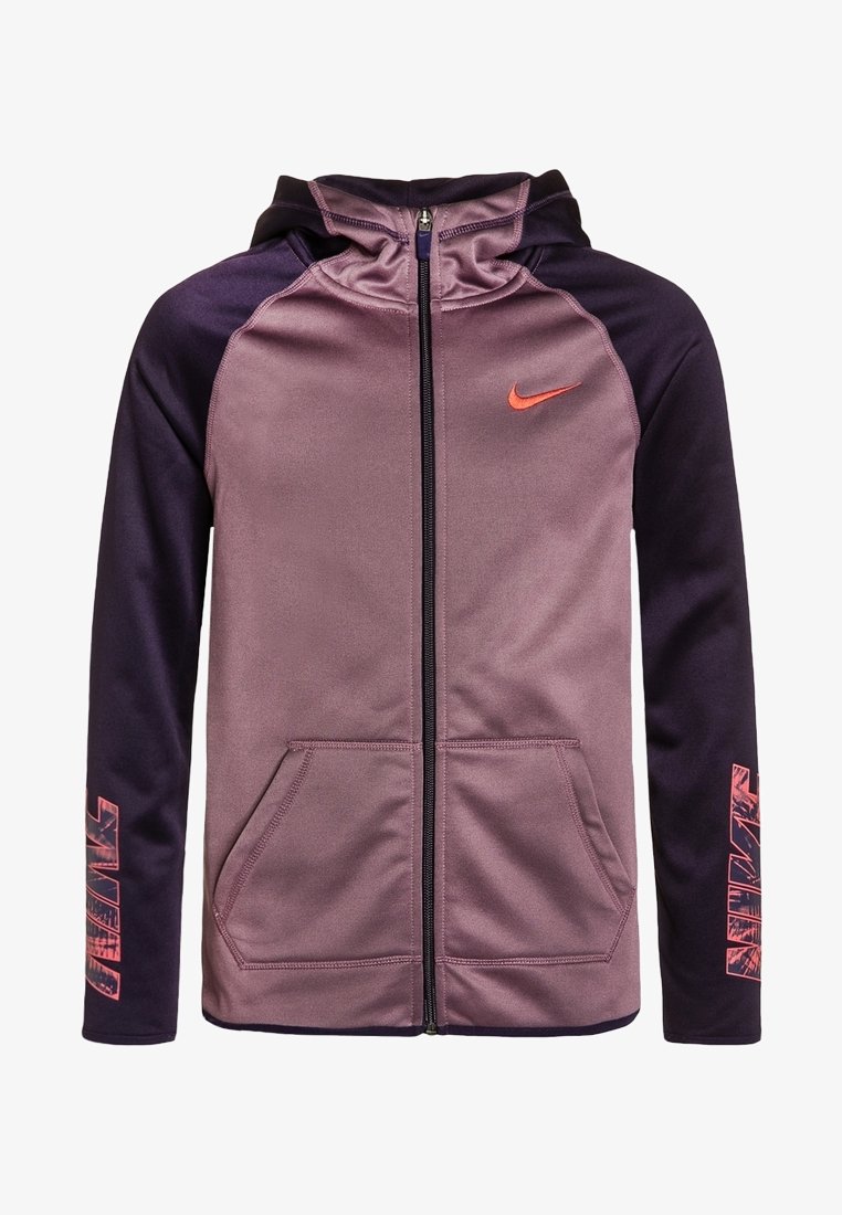 Nike Performance THERMA - Sportovní bunda - purple shade/purple dynasty/ember glow