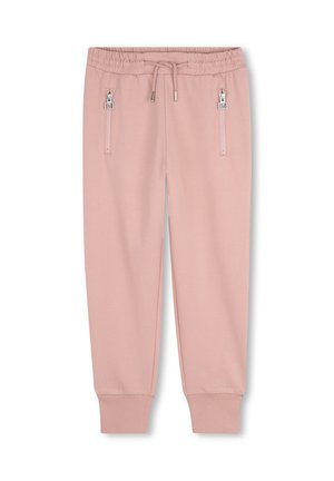 EN MOLLETON - Tracksuit bottoms - poudry