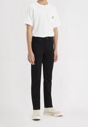 Skinny džíny - black denim