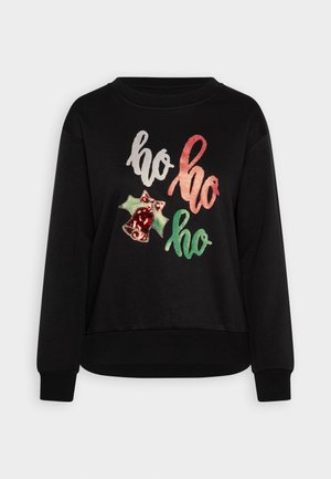 JDY JDYSANTA HOLLY X MAS - Mikina - black