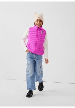 SANS MANCHES ÉLECTRIQUE - Chaqueta de plumas - rose