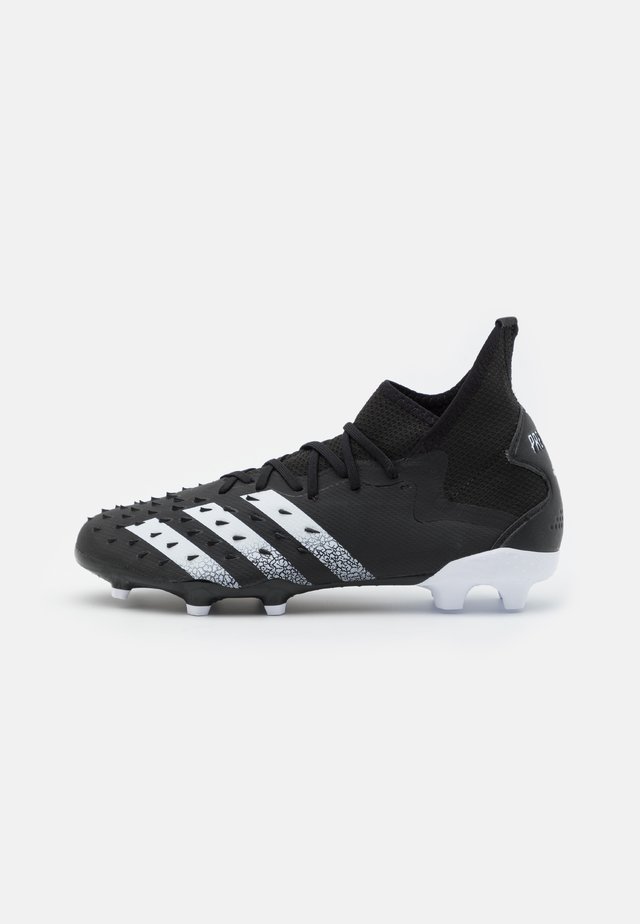 PREDATOR FREAK .2 FG - Fußballschuh Nocken - core black/footwear white
