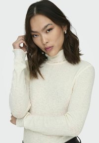 ONLY ROLLKRAGEN - Pullover - sandshell