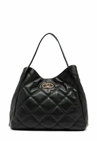 QUILTED SHOPPING  - Geantă de pânză - black