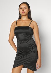 WAL G. POLLY FEATHER MINI - Cocktail φόρεμα / Φόρεμα για πάρτι - black