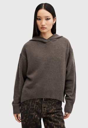 AllSaints INES - Hoodie - brown