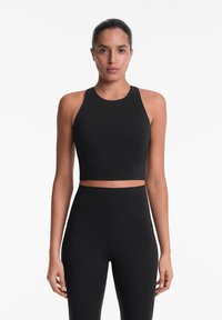 OYSHO - NECKHOLDER - Top - black Miniaturna slika 1