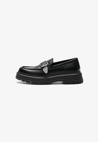 YOURTURN - UNISEX - Mokasinai - black Miniatiūros vaizdas 1