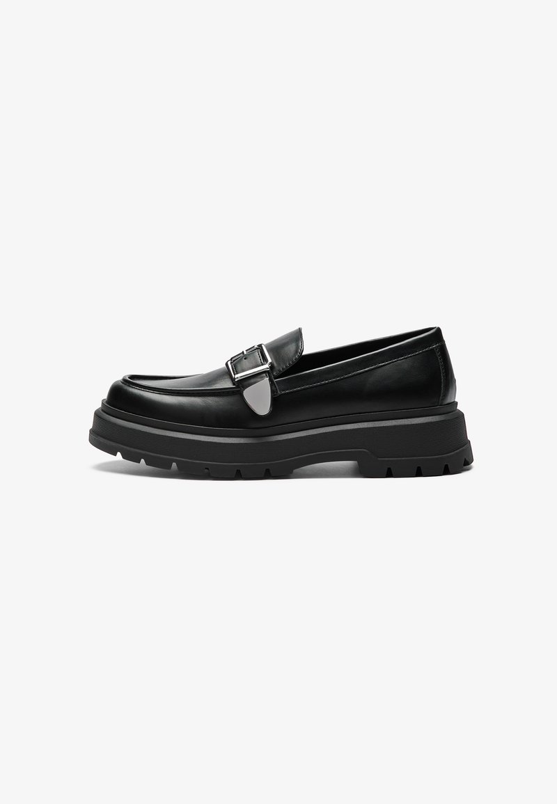 YOURTURN - UNISEX - Mokasinai - black, Padidinti
