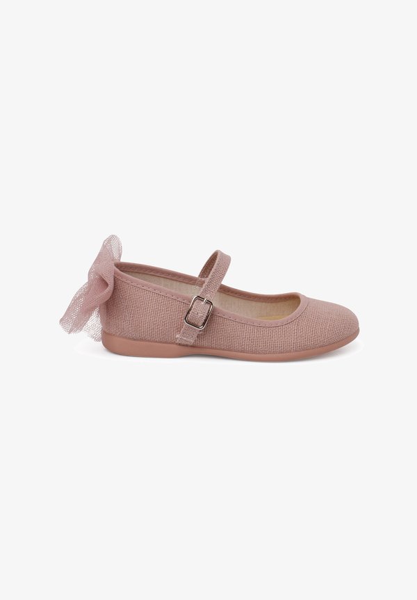 MERCEDITAS CEREMONIA – Riemchenballerina – rosa palo