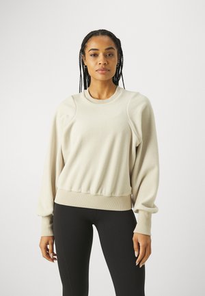 COMPASS SEAM - Vesta od flisa - dove beige