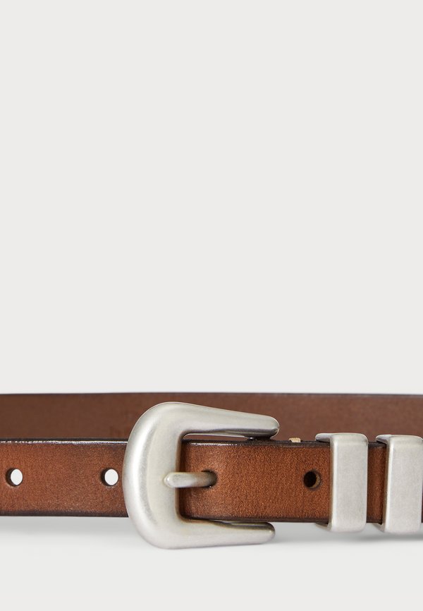 WESTERN DISTRESSED LEATHER BELT - Belt2