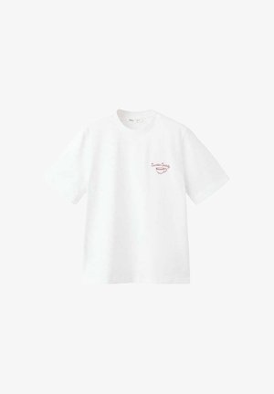 Mango, ADULT - T-shirt print - white