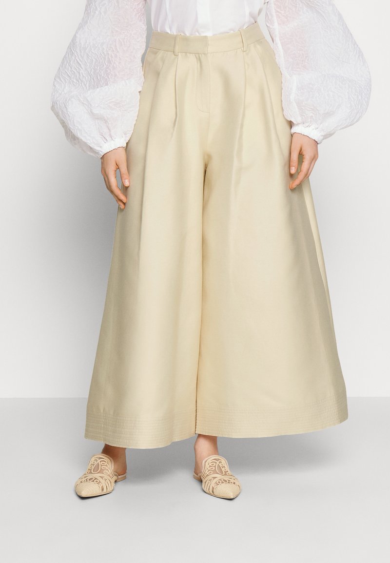 Dice Kayek PANTS Trousers butter/light yellow Zalando.ie