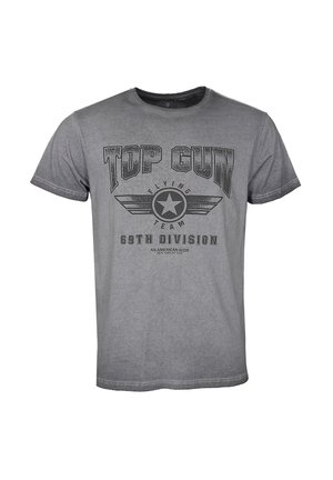 TOP GUN, TOP GUN T-SHIRT TG25023 - T-shirts print - anthracite