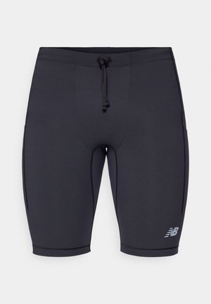 New Balance SLEEK POCKET HALF  - Short running tights - black