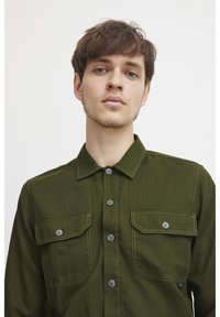 Camisa De Lino - Camisa Soft Linen Para Hombre Color Olivo