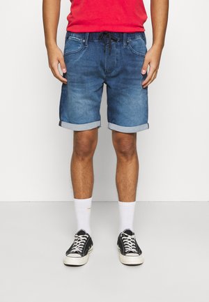 JJIRICK JJDASH - Jeans Shorts - blue denim