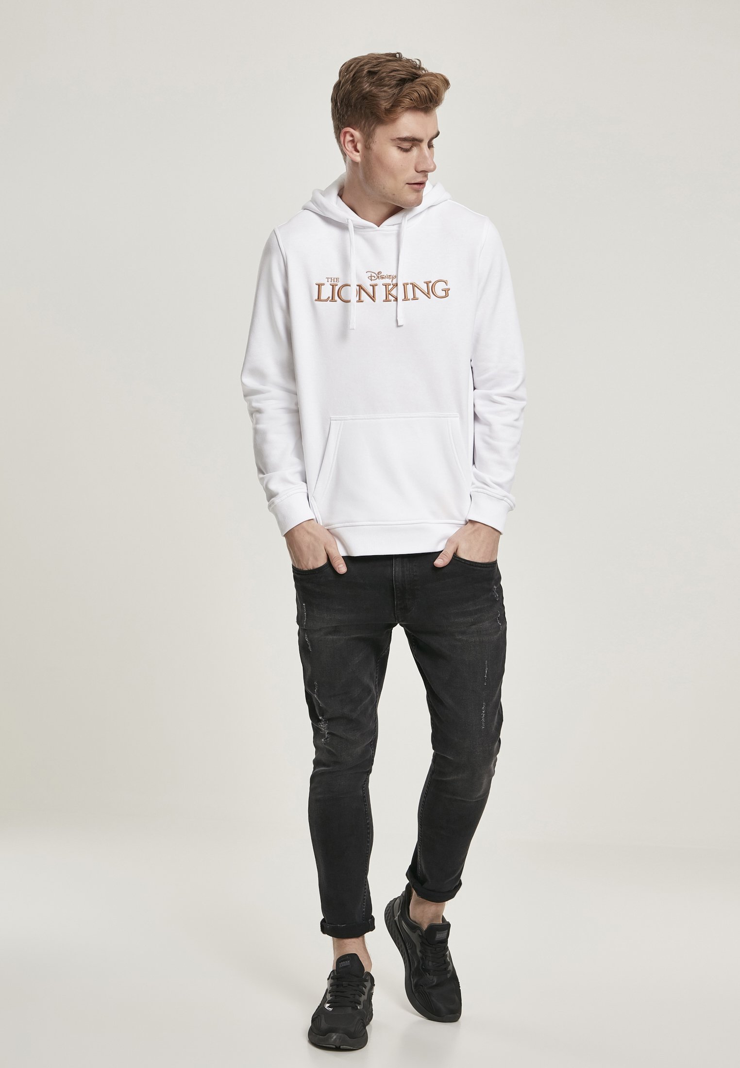 Merchcode LION KING - Felpa con cappuccio - white/bianco - Zalando.it