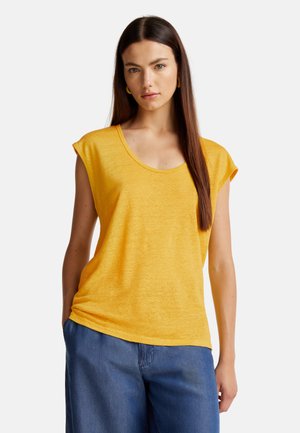T-shirt basic - yellow