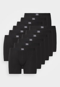 Sorte boxer briefs i sort fra Jack & Jones, med en mærket taljehæk, strækbart stof og en tætsiddende pasform. Pakke med ti varer.