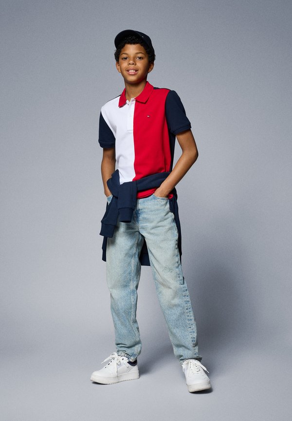 COLOUR BLOCK - Polo shirt4