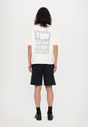 SPEAKING TEE UNISEX - T-Shirt print - natural white