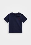 COTTON JERSEY CREWNECK T SHIRT - T-shirts basic - cruise navy