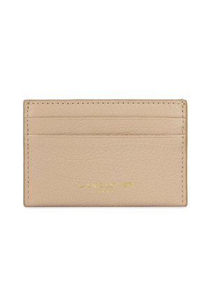 Visitekaarthouder - beige foncé