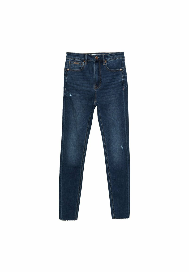 Stradivarius Jeans Skinny Fit donkerblauw Stradivarius Jeans Skinny Fit donkerblauw