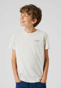 TWO SOON 2ER-PACK - T-shirt basique - asphalt
