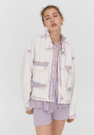 Denim jacket - purple