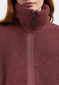 Didriksons JILL LONG FULL-ZIP - Fleecejacke - old rust