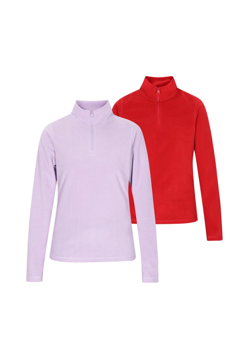 Mo 2 PACK - Fleecetrui - light violet red/neonroze - Zalando.nl