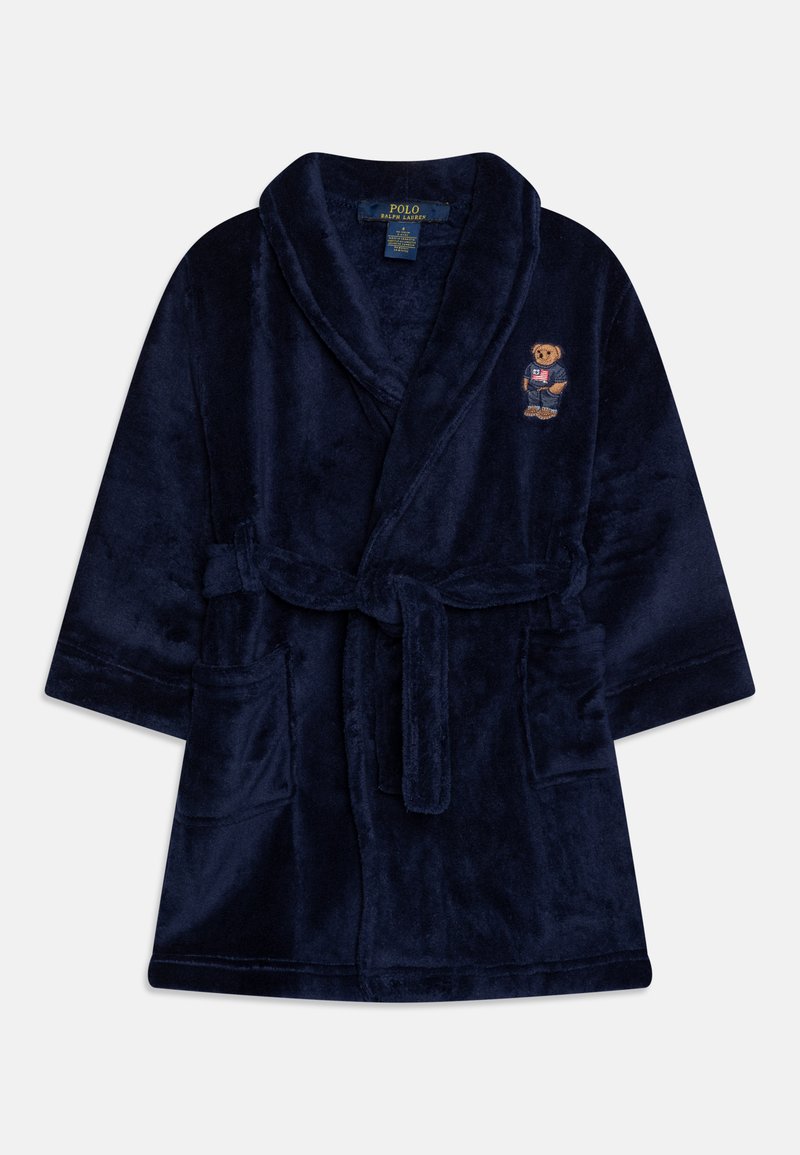 Polo Ralph Lauren BEAR PATCH ROBE UNISEX - Dressing gown - newport navy ...