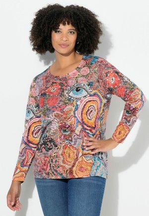 GLITZERSTEINCHEN PATCHPRINT - Top s dlouhým rukávem - multicolour