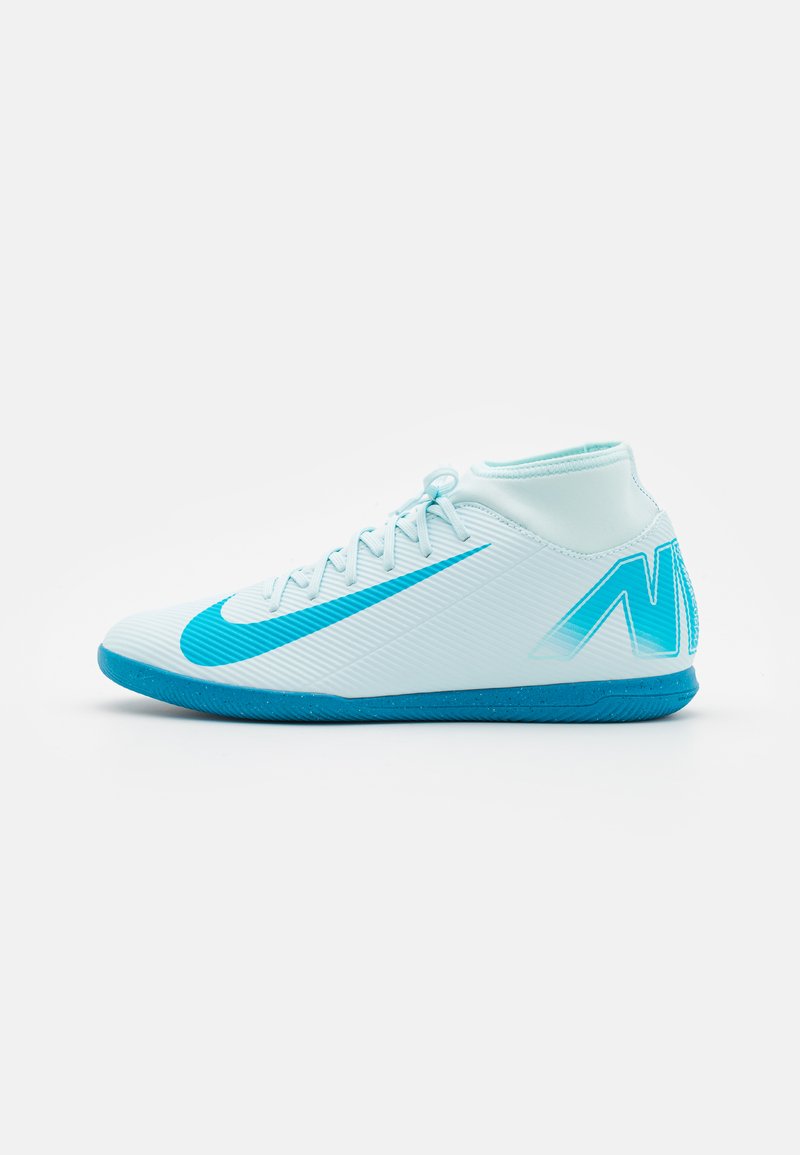 Nike Performance MERCURIAL SUPERFLY 10 CLUB IC - Botas de futebol de salão - glacier blue/black